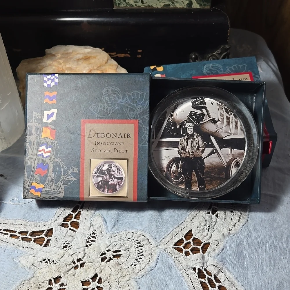 Three Vintage Inspired Paperweight by Authentic Models-Aviation Themed-TIA - Picture 6 of 12
